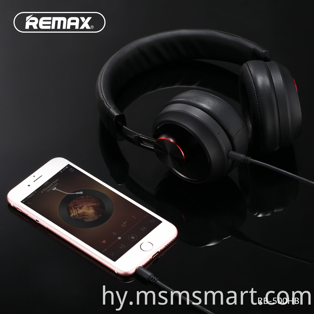 Remax 2021 նորագույն գործարանային ուղղակի վաճառք աղմուկը չեղարկող bluetooth ստերեո ականջակալներ